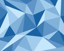 Blue geometric pattern background vector