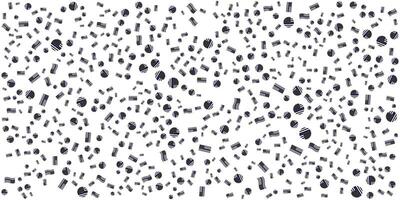 Patriotic Thin Blue Line Flag Pattern on White Background. vector