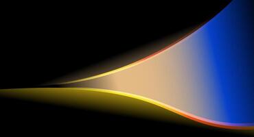 Elegant Background with Blue and Yellow Gradients For presentation, Website banner, cover, and Wallpaper vector