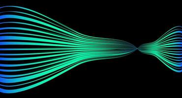 Dynamic Sound Wave Abstract Design For presentation, Website banner, cover, and Wallpaper vector