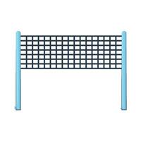 Beach Volleyball Net vector
