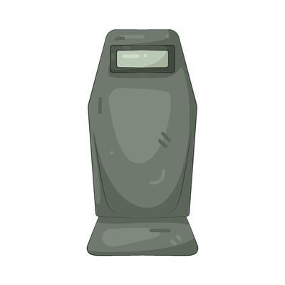 illustration of Army Riot Shield