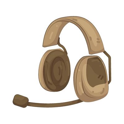 Pilot Headset illustration