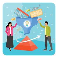 Tech Enthusiasts Embrace Potential Machine Learning to Revolutionize Future Technology. vector
