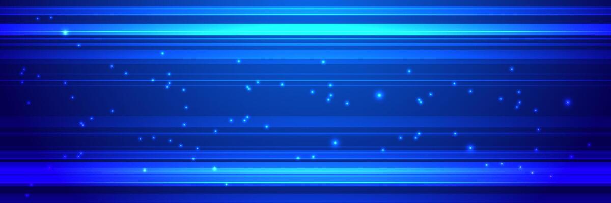 Technology blue background, horizontal lines, gradient speed lines, abstract, modern, banner, , website template, presentation
