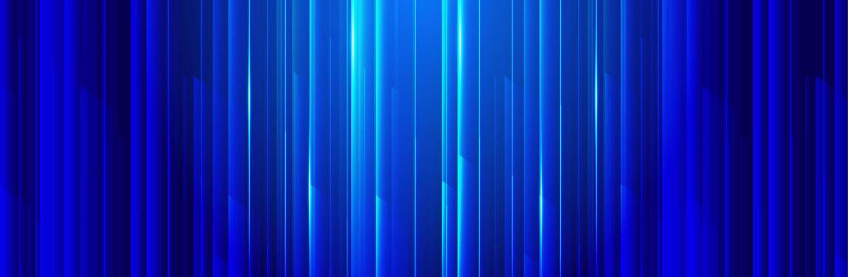 Technology Abstract blue futuristic vertical lines background template, digital concept, website, poster, cover, flyer, brochure, banner, presentation