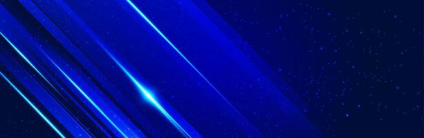 Technology dark blue gradient colours striped diagonal line background template. Future. Digital concept. Space for text. Website, poster, cover, flyer, brochure, banner, presentation vector
