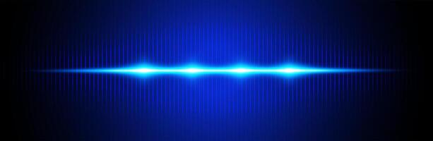 Blue background, gradient futuristic noun with wavy lines, sound waves, studio, space for text, website, poster, cover, flyer, brochure, banner, presentation vector