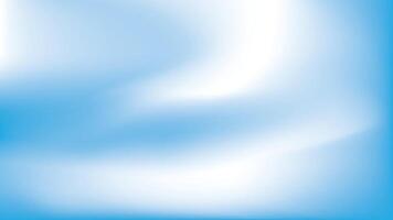 Beautiful clouds, abstract white and blue color gradient background, vector
