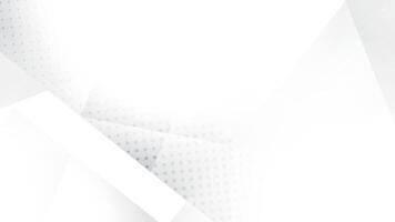 Abstract white and gray color, modern design stripes background with geometric shape and dot pattern, halftone effect, eps10 vector