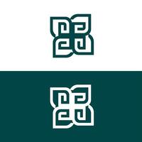 Abstract company emblem logo vector