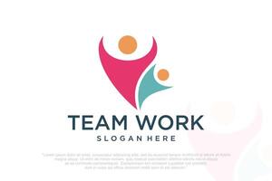 creative colorful social group logos and business vector