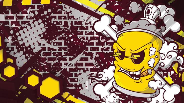 Graffiti Urban Art Background