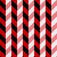 Red, black, and white herringbone pattern, which is a design characterized by a distinctive V-shaped weave. vector