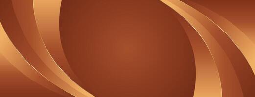 Minimialist elegant luxury bronze banner background vector