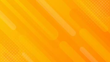 Bright orange abstract gradient background with halftone effect. Modern wallpapers. Suitable for templates, sale banners, events, ads, web and pages vector