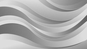 Elegant abstract silver luxury wave background vector