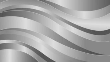Elegant abstract silver luxury wave background. Metallic design wallpaper. Suitable for templates, banners, covers, sales, business, awards, websites, pages, and more vector