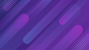Abstract purple and blue dynamic background. Modern gradient wallpaper vector
