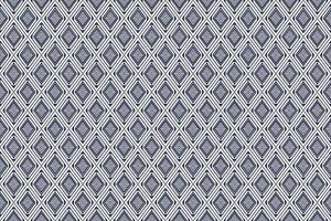 Blue and white ethnic pattern for textile vector