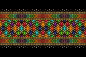 Mosaic ethnic pattern vector