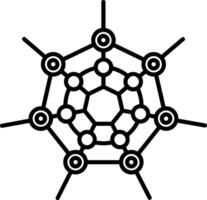 Decentralize Outline Style Icon vector