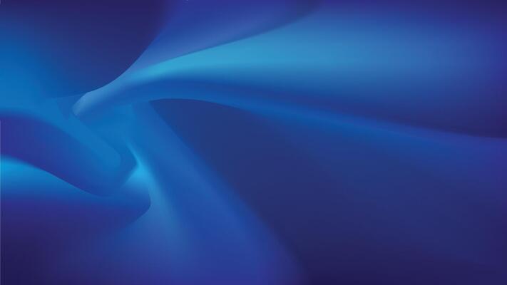 Abstract Blue Fluid Shapes with Gradient Effects for Presentations Background