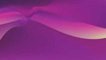 Abstract Gradient Purple Flowing Shapes Background Composition vector