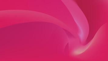 Abstract Pink Flowing Swirl Curves with Gradient Effect Background vector