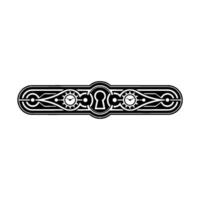 Elegant Keyhole Ornament Art Deco, Minimalist vector