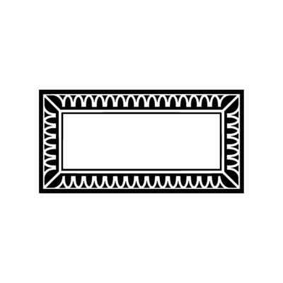 Elegant Vintage Border, Minimalist , Decorative Frame
