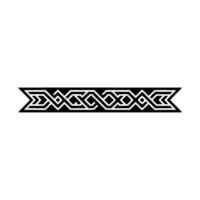 Geometric Border, Intricate Pattern, Stylized vector