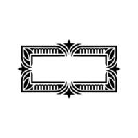Elegant Deco Frame, Vintage , Blank Space vector