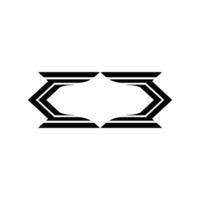 Geometric Symmetry, Minimalist , Abstract Outline vector