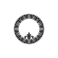 Elegant Circular Ornament, Vintage Element - Circle vector