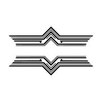 Geometric Starburst, Minimalist , Modern Emblem, Star vector