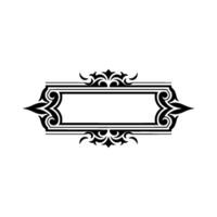 Elegant Decorative Border, Vintage Element - Ornament vector