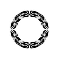 Intricate Tribal Circle, Stylized Ornamentation vector