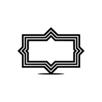 Geometric Frame, Minimalist , Blank Space vector