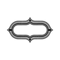 Elegant Vintage Frame, Minimalist , Decorative Border, Ornamental vector