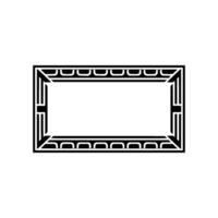 Geometric Frame, Minimalist , Elegant Border, Minimalism vector