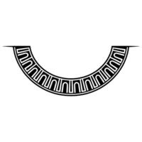 Geometric Halo, Minimalist , Modern Emblem vector