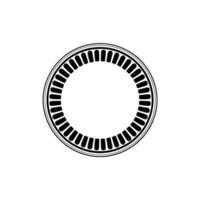 Minimalist Circular Progress Indicator, Modern, Circle vector
