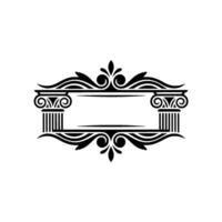 Elegant Vintage Frame, Classical , Decorative Border, Ornament vector