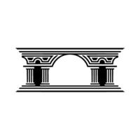 Geometric Archway, Classic , Minimalist vector