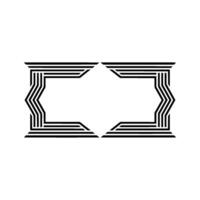 Geometric Bracket Framework, Minimalist vector