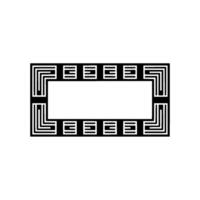 Geometric Frame, Minimalist , Abstract Pattern - Geometry vector