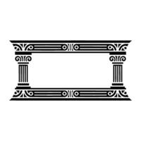 Classical Frame, Elegant Border, Architectural Detail vector