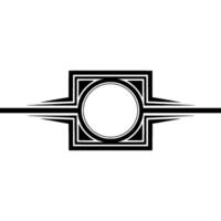 Geometric Emblem, Modern , Minimalist vector