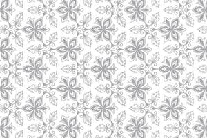 Ethnic floral seamless pattern design illustration vector